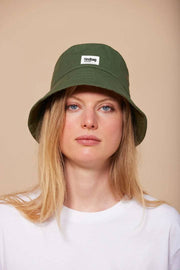 Hindbag Bob Bucket Hat - Olivgrön