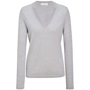 falke-merino-x-fine-v-neck-sweater---light-grey-heather-34308710
