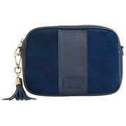 pom-pom-london-city-suede-and-leather-crossbody-bag---navy-35929247