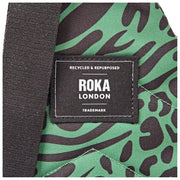 Roka Willesden Large Recycled Canvas Crossbody Bag - Kronärtskocka Grön