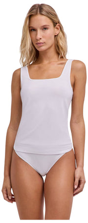 Falke Daily Seamless Vest Topp - Vit