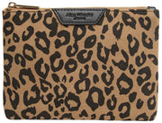 Alice Wheeler London Animal Print Pouch - Svart/Leopard