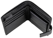 Dents Aire Coin Bifold Plånbok - Svart