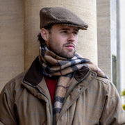 Dents Rutig Rutig Tofs Scarf - Beige