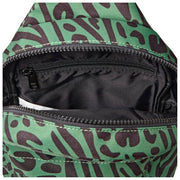 Roka Willesden Large Recycled Canvas Crossbody Bag - Kronärtskocka Grön