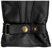Dents Whitchurch Deerskin Läderhandskar - Svart