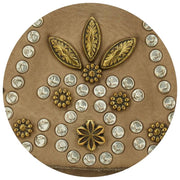 Campomaggi Siena Stud Telefonhållarväska - Ice Beige