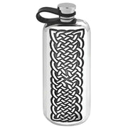 english-pewter-company-3oz-celtic-knot-flexi-cap-hip-flask---silver-34310848