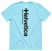 Helvetica Mountain Pioneers Faro 2 T-shirt - Himmelsblå