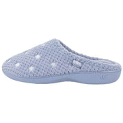 isotoner-popcorn-terry-mule-slippers---iris-blue-star-34523358