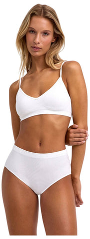 Falke Daily Seamless Bustier Bralette - Vit