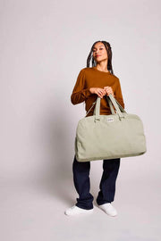Hindbag Yves Stor resväska - Clay Green