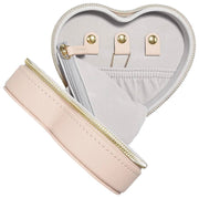 Stackers Heart Travel Smyckeskrin - Blush Raffia
