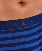 Falke Daily Comfort Striped Boxershorts - Kungsblå