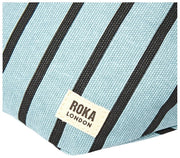 Roka Mill Hill Cotton Canvas Bum Bag - Blue Stripe