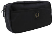Fred Perry Crinkle Nylon Crossbody-väska - Svart