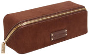 Alice Wheeler London Kensington Small Mocka Train Case - Chokladbrun