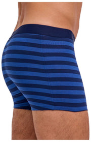 Falke Daily Comfort Striped Boxershorts - Kungsblå