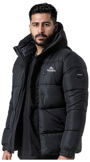 Helvetica Mountain Pioneers Barnes Hooded Parka Jacka - Svart