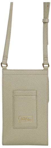 Alice Wheeler London Mini Bloomsbury Crossbody-väska - Pistaschgrön