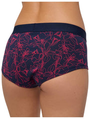 Falke Daily Comfort Print 2-Pack Hipster Brief - Röd/Svart