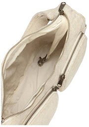 Hindbag Emile Multi Pocket Axelväska - Jute Beige