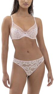 Mey Amazing String Lace Thong - Blossom naken