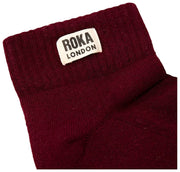 Roka Wembley Ankelstrumpor - Plommon Burgund