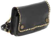 Campomaggi Gloria Pochette Stud Crossbody-väska - Svart