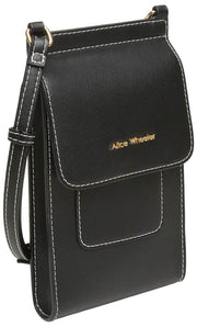 Alice Wheeler London Sloane Phone Crossbody-väska - Svart