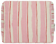 Hindbag Alix Extra Large Necessär - Rosa/Röda Stripes