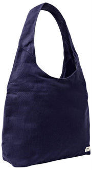 Roka Hoxton Large Cotton Canvas Axelväska - Marinblå