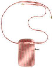 Hindbag Bill telefonväska - Röda ränder