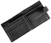 Dents Aire Coin Bifold Plånbok - Svart