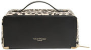 Alice Wheeler London Animal Print Train Case - Ljus Leopard/Svart