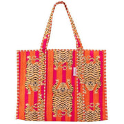 elie-beaumont-serendipity-cotton-quilted-tote-bag---tibetan-tiger-pinkorange-34301041