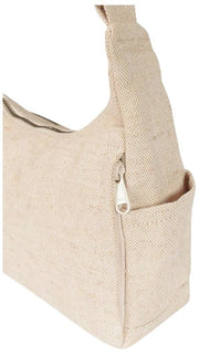 Hindbag Emile Multi Pocket Axelväska - Jute Beige