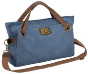 Zede Pont des Arts Cross Body Bag - Jean Blue