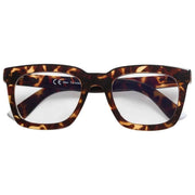Barner Max Glansblått Ljus Läsglasögon - Tortoise Brown