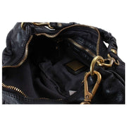 Campomaggi Luna Small Shoulder Bag - Grey/Black