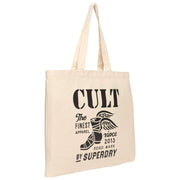 Superdry & Co CULT Tote Bag - Natural Brown/Black