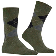 Burlington Dundee Socks - Grön/Svart