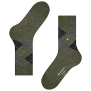 Burlington Dundee Socks - Grön/Svart