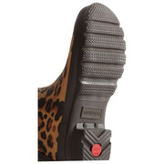 Hunter Original Tall Leopard Wellington Boots - Beige/Chokladbrun