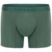 Comfyballs Cotton Long Boxer - Ghost Moss Khaki