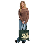 Superdry & Co Tote Bag - Enamel Green/Double Cream White