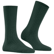 Falke Cosy Wool Boot Socks - Hunter Green