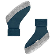 Falke Cosyshoe Slipper Socks - Venice Night Green