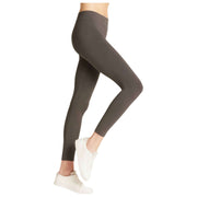 Falke Cotton Seamless Leggings - kolgrå