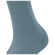 Falke Cotton Touch Knähöga strumpor - Monument Blue
